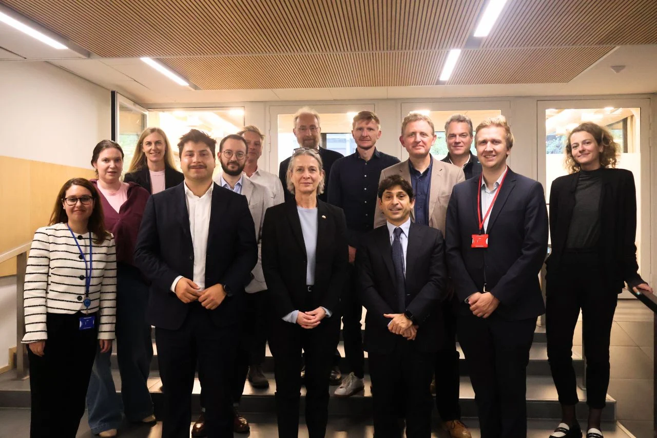 Participants of the Royal Danish Embassy's roundtable on an energy efficient, resilient and affordable building stock, including Rémi Collombet